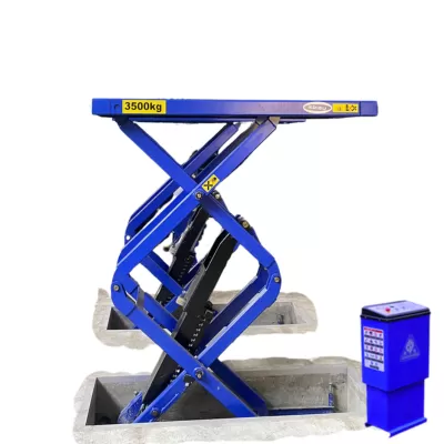 Cầu Nâng Cắt Kéo Lắp Âm Sàn 3.5 Tấn KOISU GC-3.5SB